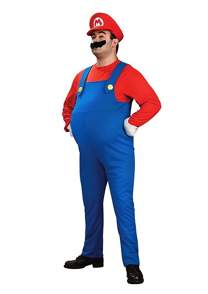 Super Mario Kostüm Herren
