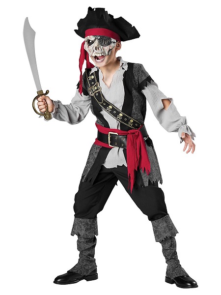 Zombie Kostüm Kinder Pirat Jungen