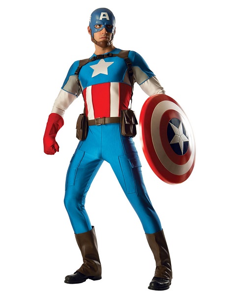 Captain America Kostüm Herren Männer Erwachsene