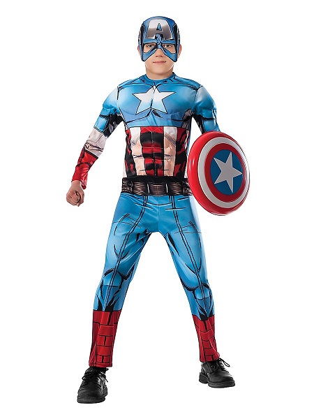 Captain America Kostüm Jungen Kinder