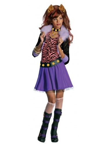 Clawdeen Wolf Monster High Kostüm Kinder Damen