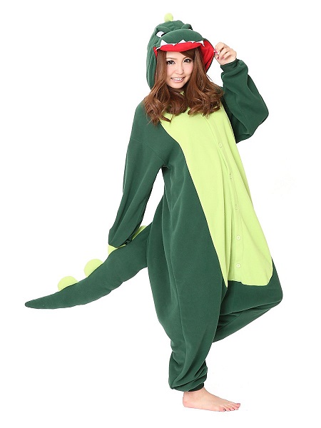 Dinosaurier Dino Kostüm Erwachsene Damen und Herren