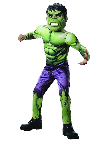 Superhelden Kinderkostüm Hulk Kostüm Comic Superheldenkostüm grün Muskelkostüm 