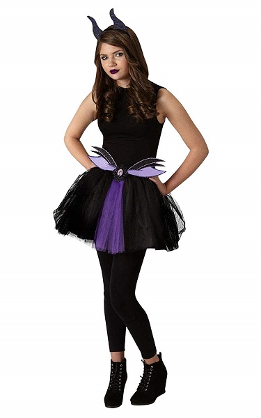 2020 Karneval Kostüme Maleficent Mädchenkostüme Kinder KurzesKleid mit Flügeln