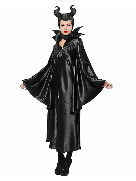 Maleficent Kostüm Damen Frauen Erwachsene