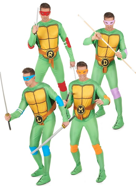 Ninja Turtles Kostüm Gruppenkostüm