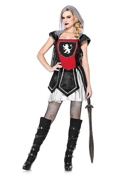 Ritter Kostüm Damen Frauen Erwachsene