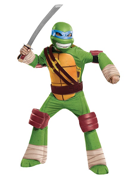 Teenage Mutant Ninja Turtles Kostüm Kinder Jungen Mädchen Leonardo