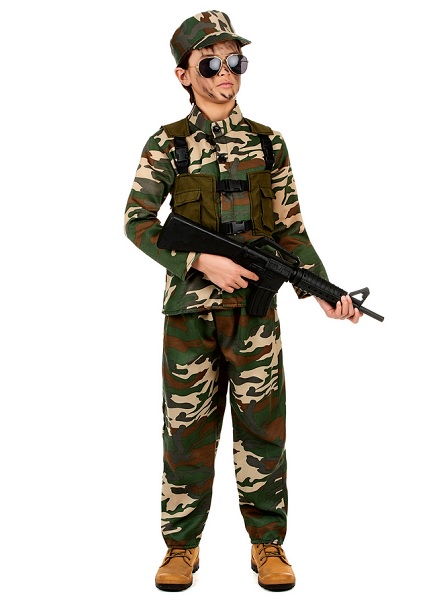 Bundeswehr Kostüm Soldaten Kostüm Kinder Jungen