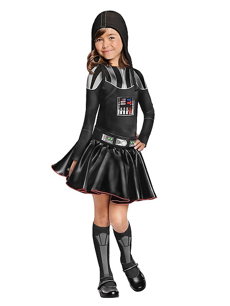 Darth Vader Kostüm Kinder Mädchen