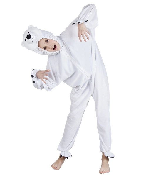 Eisbär Kostüm Kinder Jungen Mädchen