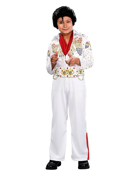 Elvis Kostüm Kinder Jungen Mädchen