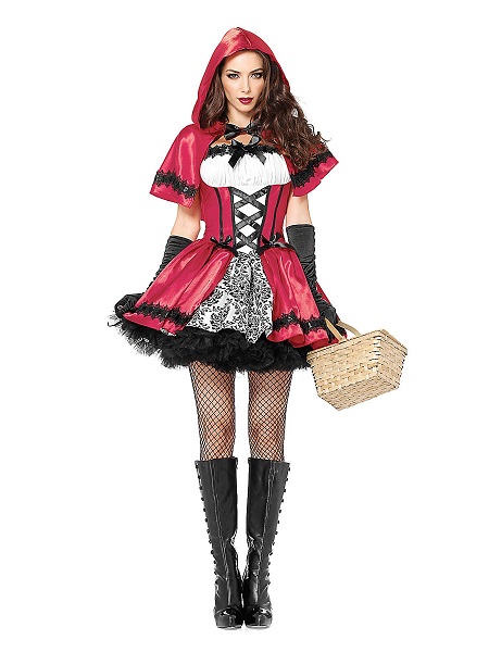 Fasnachtskostüm Damen Fasnet Kostüm Frauen Rotkäppchen