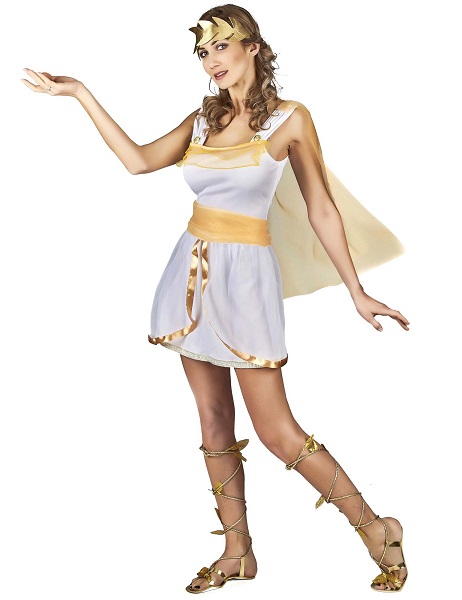 Griechische Göttin Kostüm Damen Frauen Erwachsene