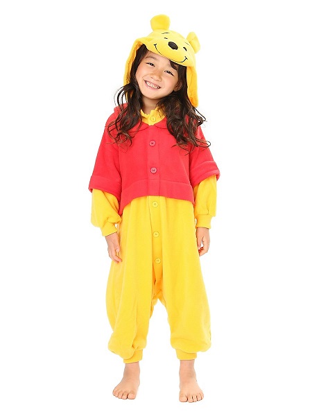 Kigurumi Kostüm Winnie Pooh Kinder Mädchen