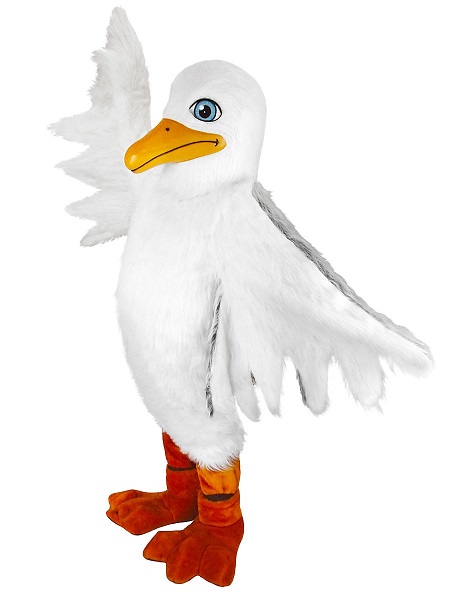 Maskottchen Kostüm Möwe