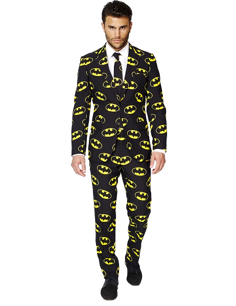 Opposuits Anzug Batman Herren Männer Erwachsene