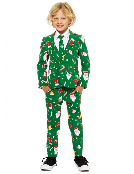 Opposuits Anzug Kinder Jungen Weihnachten