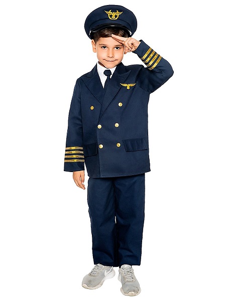 Pilotenkostüm Kinder Jungen
