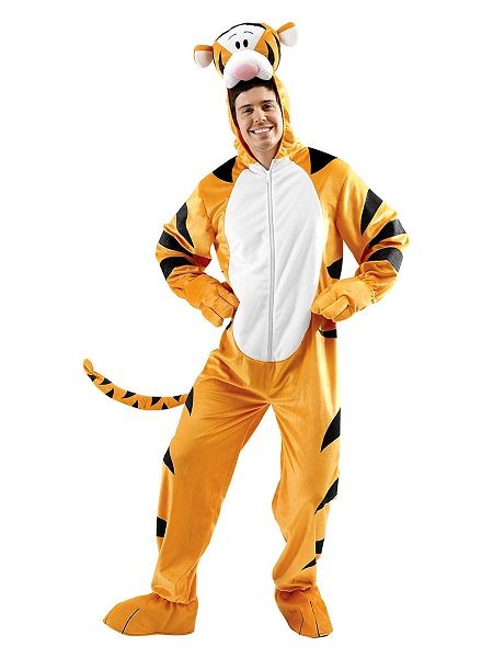 Tigger Kostüm Herren Männer Erwachsene