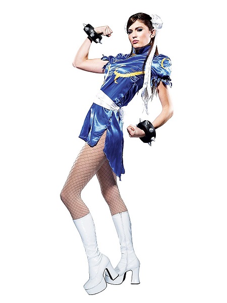 Cosplay Kostüme Damen Frauen Erwachsene Chun Li