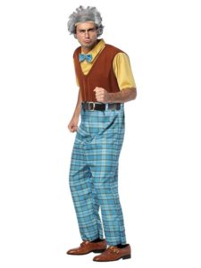 Opa-Kostüm-Set Für 100. Schultag – Inkl. Brille, Grauem Schnurrbart & Augenbrauen, Für Halloween & Mottopartys