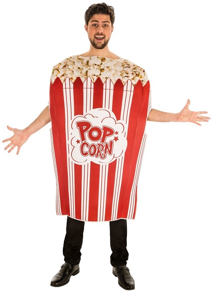 Popcorn Kostüm Herren Männer Erwachsene