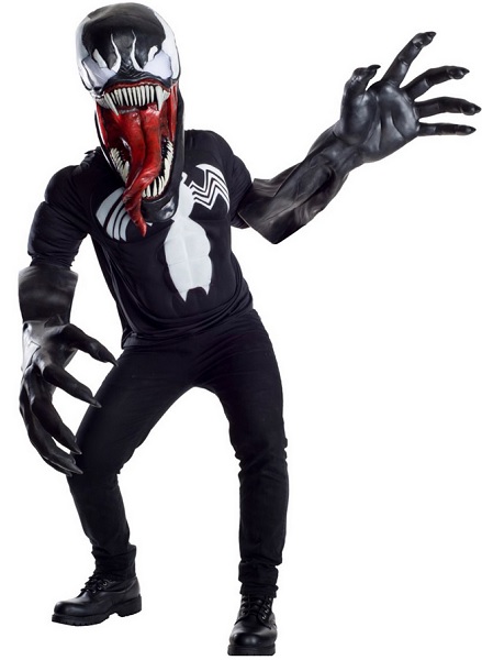 Venom Kostüm Kinder Jungen Mädchen
