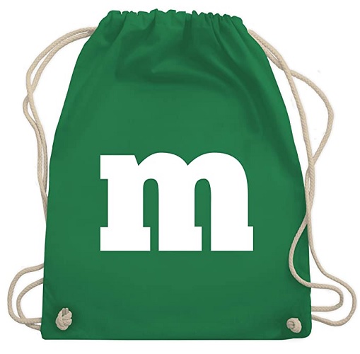 M&M Kostüm Tasche Kinder